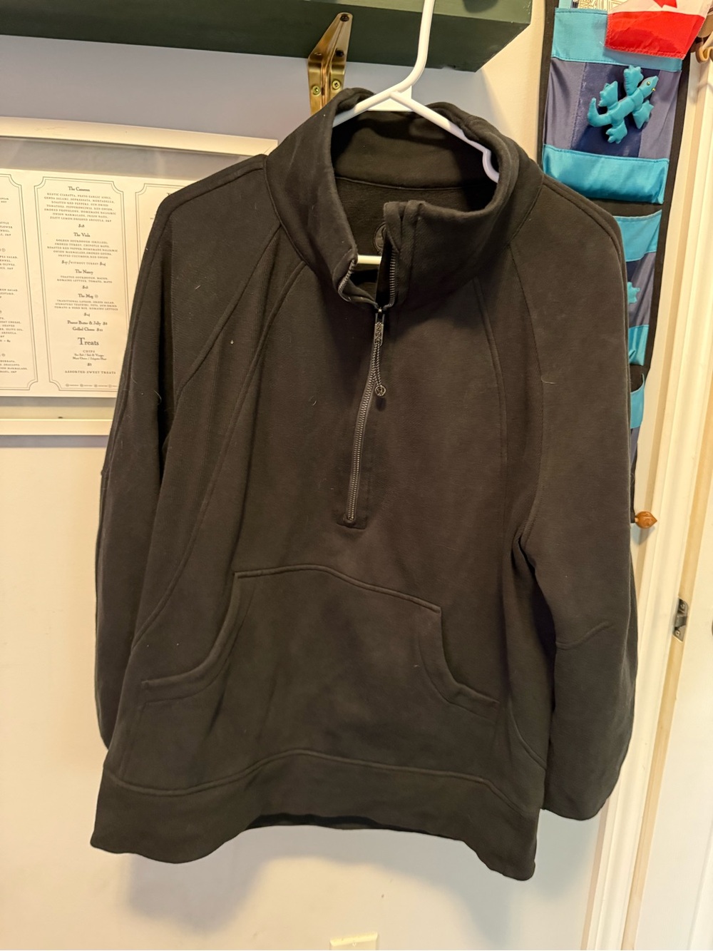 Scuba Oversized Funnel-Neck Half
Zip *Long